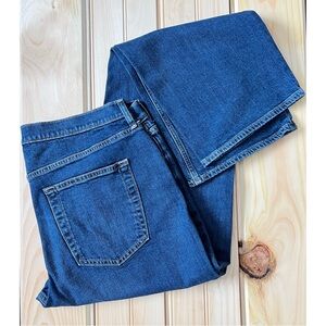 GAP Organic 14T 32" Inseam 90's Loose Mid Rise Dark Indigo Jeans